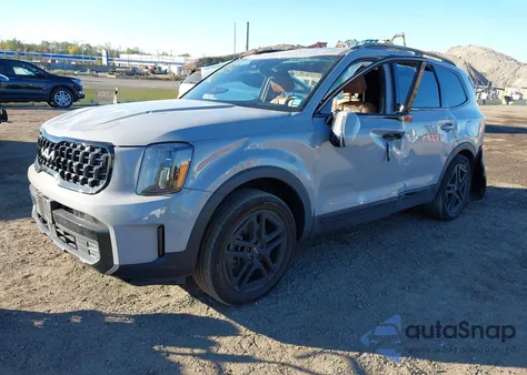 2024 Kia Telluride Sx Prestige X-Line из США, поврежденный, VIN 5XYP5DGC7RG495084